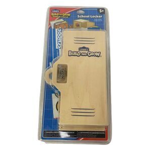 Lowe's Build and Grow School Project Craft Locker Kit  Construct a Locker Wood